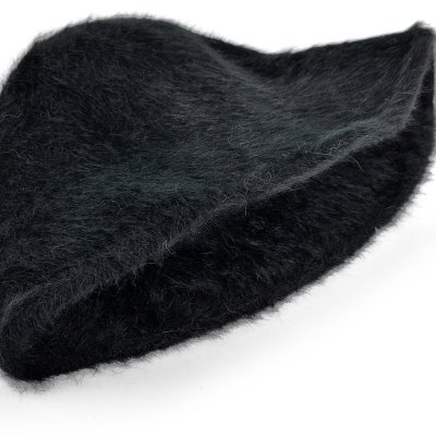 Hats - Gårda Angora Cloche (black)