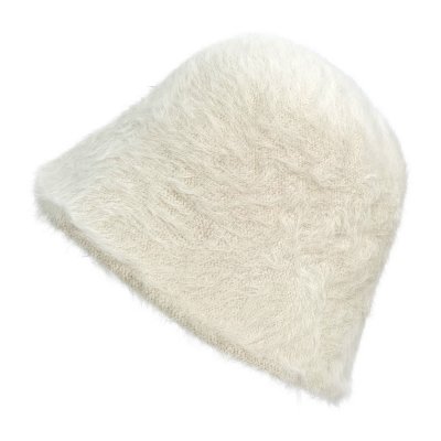 Hats - Gårda Angora Cloche (white)