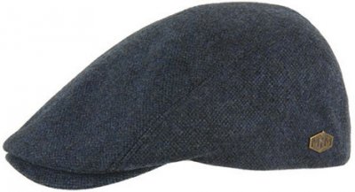 Flat cap - MJM Daffy Eco Merino Wool (blue)