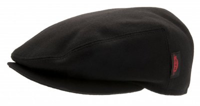 Flat cap - CTH Ericson Eric Sr Melton (black)