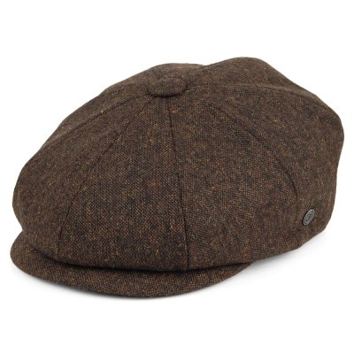 Flat cap - Jaxon Falconbrook Newsboy Cap (brown)