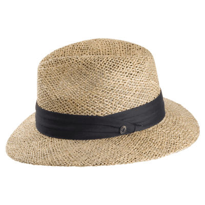 Hats - Jaxon Seagrass Straw Safari Fedora (natural)