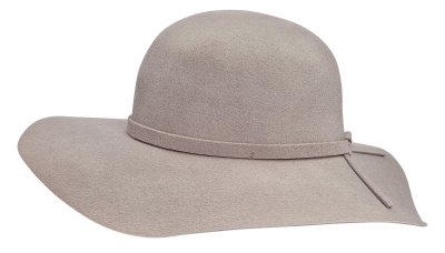 Hats - Gårda Lessola Floppy Wool Hat (light grey)