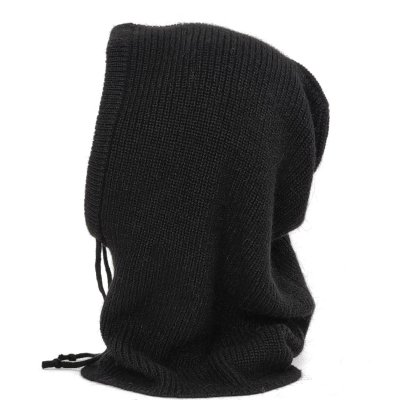 Balaclava - Gårda Vilhelmina Knitted Balaclava (black)
