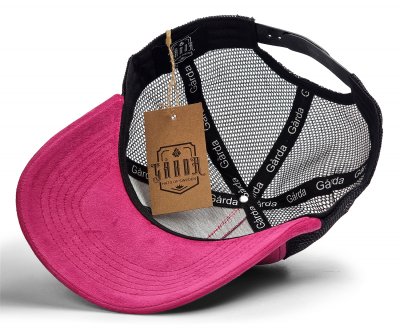 Caps - Gårda Velvet Trucker Hello (pink)
