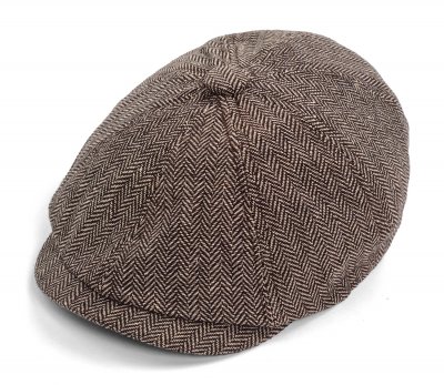 Flat cap - Gårda Aberdour Newsboy (brown)
