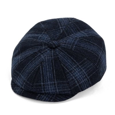 Flat cap - Gårda Premium Banbury Wool Newsboy (blue)