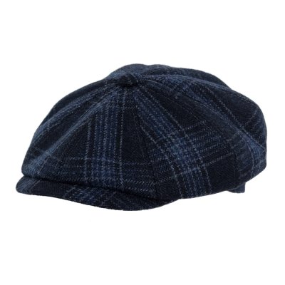 Flat cap - Gårda Premium Banbury Wool Newsboy (blue)