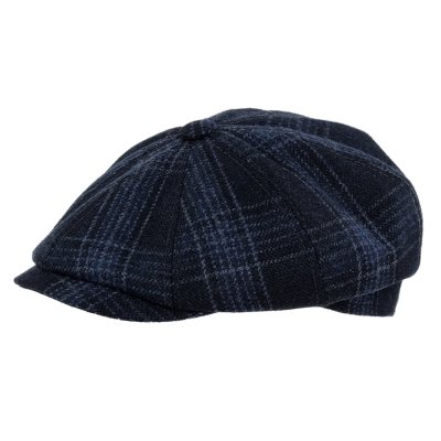 Flat cap - Gårda Premium Banbury Wool Newsboy (blue)