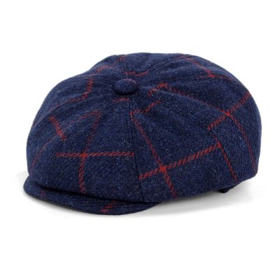 Flat cap - Gårda Premium Callander Wool Newsboy (blue)