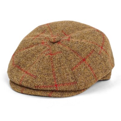 Flat cap - Gårda Premium Callander Wool Newsboy (brown)