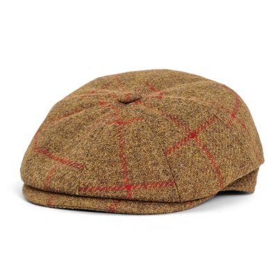Flat cap - Gårda Premium Callander Wool Newsboy (brown)