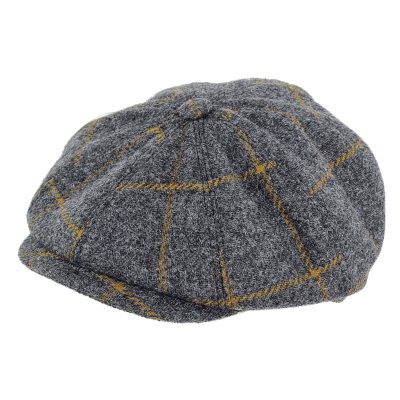 Flat cap - Gårda Premium Callander Wool Newsboy (grey)