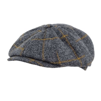 Flat cap - Gårda Premium Callander Wool Newsboy (grey)