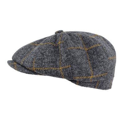 Flat cap - Gårda Premium Callander Wool Newsboy (grey)