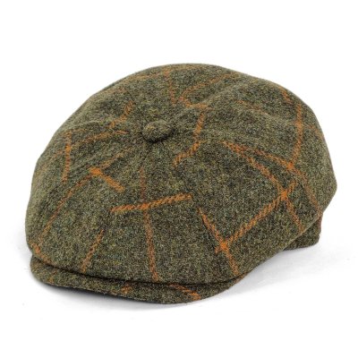 Flat cap - Gårda Premium Callander Wool Newsboy (green)