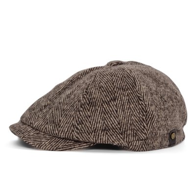 Flat cap - Gårda Lanark Newsboy (brown)