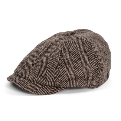 Flat cap - Gårda Lanark Newsboy (brown)