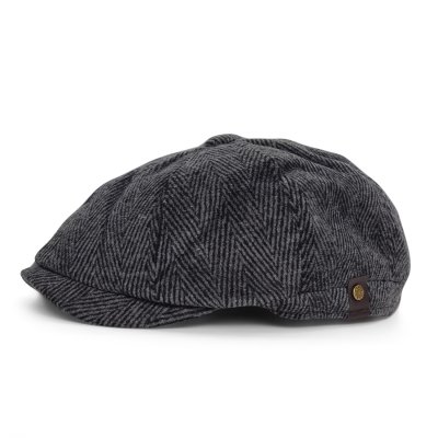 Flat cap - Gårda Lanark Newsboy (grey)