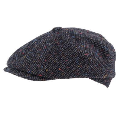 Flat cap - Gårda Premium Consett Wool Newsboy (blue)