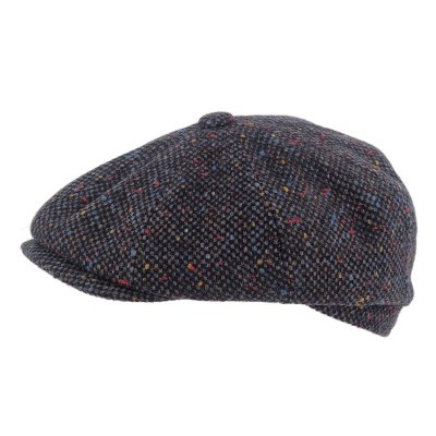 Flat cap - Gårda Premium Consett Wool Newsboy (blue)