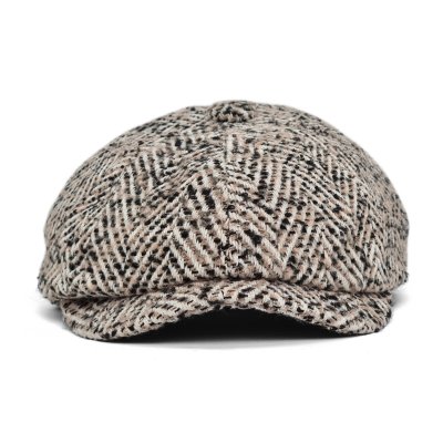Flat cap - Gårda Coulter Newsboy (beige)