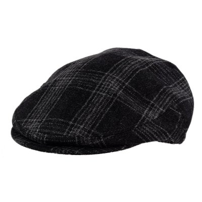 Flat cap - Gårda Premium Dalston Wool Sixpence (black)