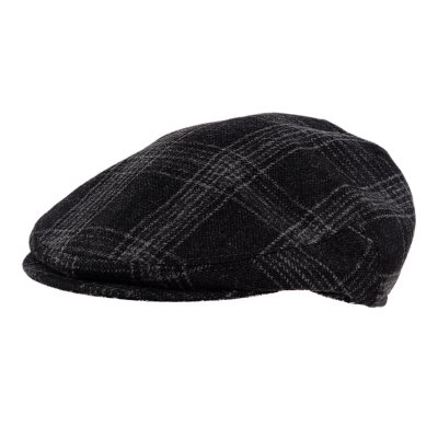 Flat cap - Gårda Premium Dalston Wool Sixpence (black)