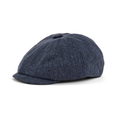 Flat cap - Gårda Digby Children's Newsboy Cap (blue)
