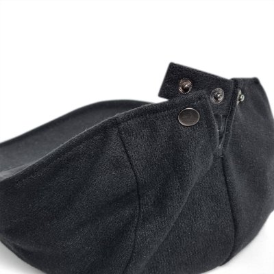 Flat cap - Gårda Durness (black)