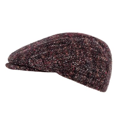 Flat cap - Gårda Premium Fareham Wool Sixpence (red)