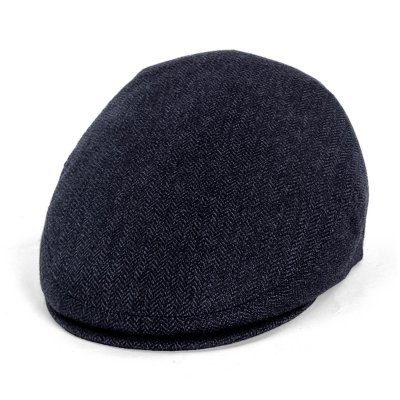 Flat cap - Gårda Premium Kirkby Wool Sixpence (blue)
