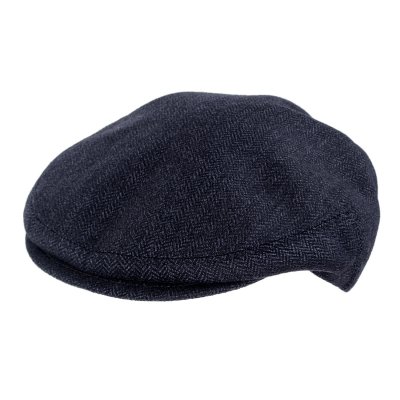 Flat cap - Gårda Premium Kirkby Wool Sixpence (blue)