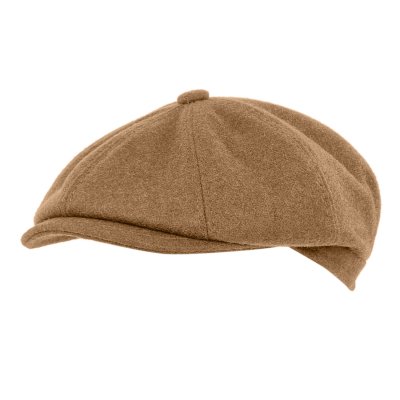 Flat cap - Gårda Premium Larkhall Wool Newsboy (beige)