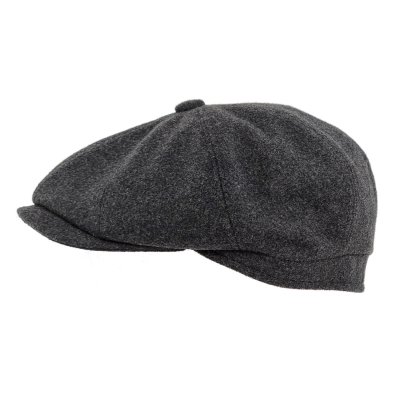 Flat cap - Gårda Premium Larkhall Wool Newsboy (grey)
