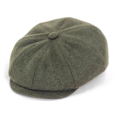Flat cap - Gårda Premium Larkhall Wool Newsboy (green)