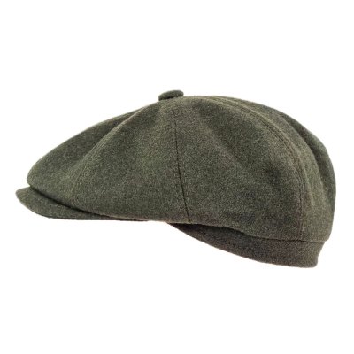 Flat cap - Gårda Premium Larkhall Wool Newsboy (green)