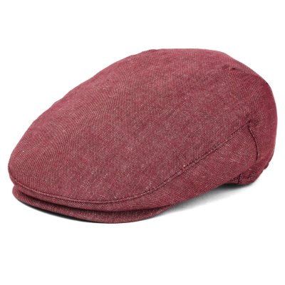 Flat cap - Gårda Nickleby Sixpence (red)