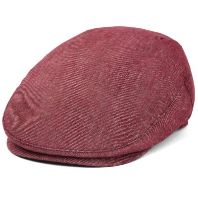 Flat cap - Gårda Nickleby Sixpence (red)