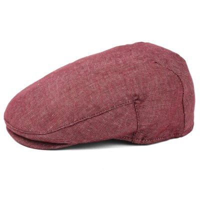 Flat cap - Gårda Nickleby Sixpence (red)