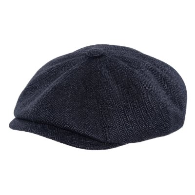 Flat cap - Gårda Premium Oakham Wool Newsboy (blue)