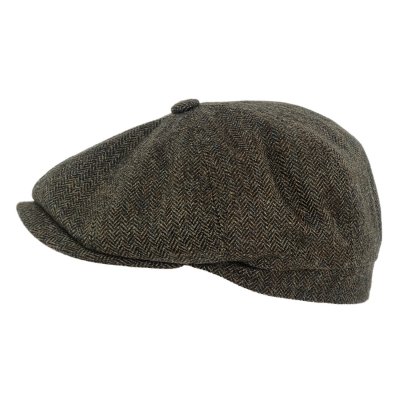 Flat cap - Gårda Premium Oakham Wool Newsboy (green)