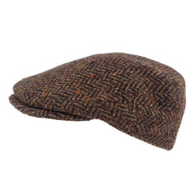 Flat cap - Gårda Premium Penrith Wool Sixpence (brown)