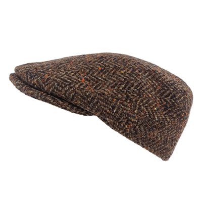 Flat cap - Gårda Premium Penrith Wool Sixpence (brown)