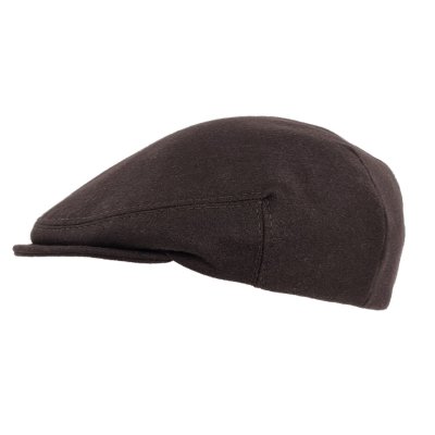 Flat cap - Gårda Premium Selby Wool Sixpence (brown)