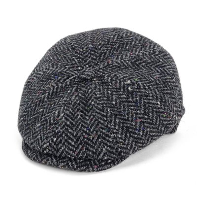 Flat cap - Gårda Premium Selkirk Wool Newsboy (grey)