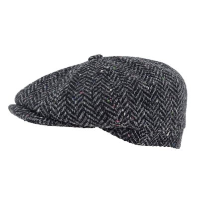 Flat cap - Gårda Premium Selkirk Wool Newsboy (grey)