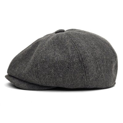 Flat cap - Gårda Telford Newsboy Cap (dark grey)