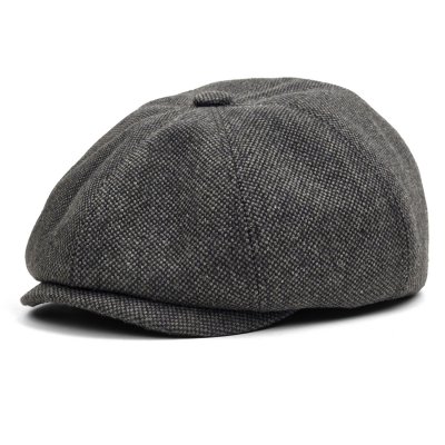 Flat cap - Gårda Telford Newsboy Cap (dark grey)