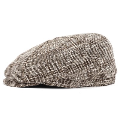 Flat cap - Gårda Traddles Newsboy (beige)